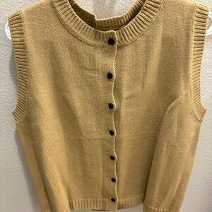 Brown Sweater Vest